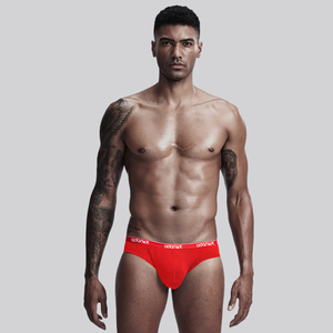 Sous-vêtements en coton de marque Adannu pour hommes Sexy Low-rise Triangle Briefs - Product Image 3