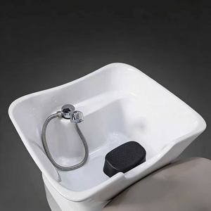 Lavacabezas Minimalista para Barbería y Salón de Belleza, con Lavabo Profundo de Cerámica, Exclusivo para Peluquerías - Product Image 6