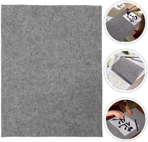 Napperons de table antidérapants découpables en feutre polyester pour bureau, grands napperons de table en feutre - Product Image 4