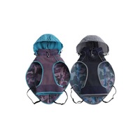 Manteau de pluie pour chien USMILEPET, imperméable et coupe-vent, avec capuche, respirant, pour les promenades en plein air, pour les grands chiens
