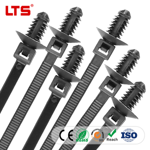 Attache-câble en nylon autobloquant à tête filetée 4,6*170mm de haute qualité, sangle de fixation X2, anti-corrosion, recommandée par l'usine - Product Image 1