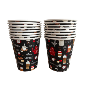 Gobelets à café jetables à prix le plus bas, vente en gros de gobelets à thé en papier écologiques 6oz 7oz - Product Image 1