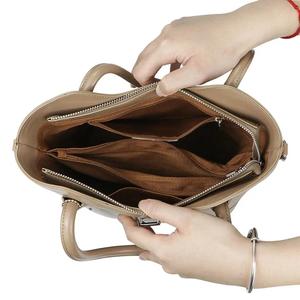 Sac à main AndoBag en cuir véritable, élégant, à poignée supérieure, pour femmes et filles, sac bandoulière, sac seau décontracté pour le travail et les trajets quotidiens, 1806 - Product Image 3