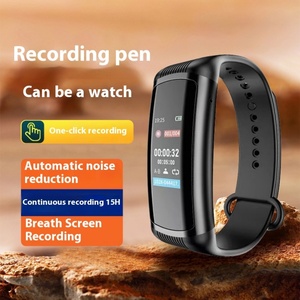 Mới Giảm Tiếng Ồn Bài Giảng Các Cuộc Họp Kim Loại Cầm Tay Âm Thanh Âm Thanh Bút Chuyên Nghiệp Thông Minh Kỹ Thuật Số Bằng Giọng Nói Cổ Tay Ghi Âm - Product Image 2