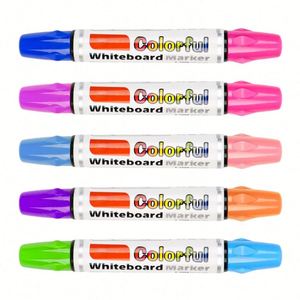 Best 10 Colors Hot Selling Erasable Whiteboard <b>Markers</b> Water Based Painting <b>Marker</b> for White <b>Board</b> Support Customization - Product Image 1