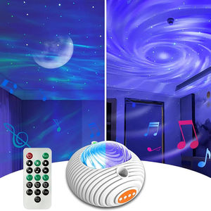 Lámpara Proyector LED Aurora Galaxia con Altavoz Bluetooth, Control Remoto USB y Sonido Blanco para Dormir - Product Image 6