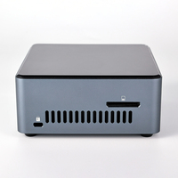 Qotom Quad Core mini computadora J5005 1,5 GHz Fanless Mini PC NUC Q10531N