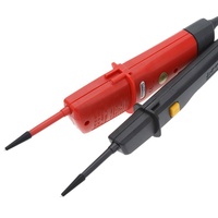 Comprobador de Continuidad de Voltaje Uni-t Serie UT18 IV 600V IP65 RCD Rotación de Fase OEM Personalizable LCD 58x36mm PVC Rojo 1 Año de Garantía