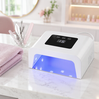 Lampe à ongles UV LED mini 15W ODM OEM, 15 perles, séchoir à ongles, vente en gros, marque privée, logo personnalisé, 365+405nm, vernis gel
