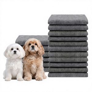 Tapis absorbants désodorisants épaissis en film PP non tissé pour chiens, 100 pièces, 2026, fournitures d'entraînement pour animaux de compagnie au charbon de bambou - Product Image 1