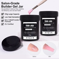KUDAN Gel Poly Multifonction 6-en-1 pour Ongles, Gel Constructeur Longue Durée Haute Brillance, Gel UV Soak Off, Logo Personnalisé, Fourniture en Gros