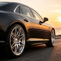 Jantes forgées noir brillant Gunmetal 18 19 pouces 5x112 5x120 PCD, jantes décalées pour Audi A4 A5 A6 BMW Série 3 5