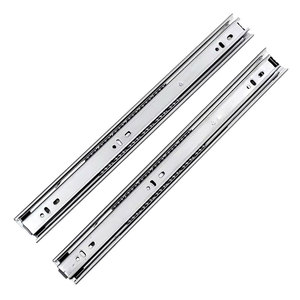 Kính thiên văn kênh ngăn kéo trượt ngăn kéo đường sắt nhà bếp mang đồ nội thất con lăn trượt tủ quần áo bằng gỗ phần cứng bóng mang trượt - Product Image 1