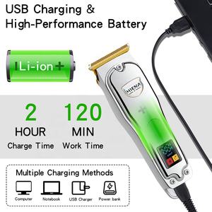 HIENA HYN-008, лучший профессиональный триммер для волос с ЖК-дисплеем - Product Image 3