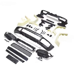 Kit carrosserie le plus récent pour <span class=keywords><strong>Classe</strong></span> <span class=keywords><strong>G</strong></span> W464 W463a G63 G500, modifié en style B700 B800 Brabu, avec pare-chocs avant et arrière et extensions d'ailes. - Product Image 4
