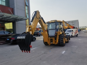 Condition de travail parfaite Chargeur utilisé de CAT 420F de chargeur de pelle rétro de Caterpillar 420F en vente - Product Image 5