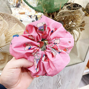 Vigreat Bulk Tela de dibujos animados impresa personalizable Acabado Muestra <span class=keywords><strong>gratis</strong></span> Logo <span class=keywords><strong>gratis</strong></span> Diseño Personaje coleccionable <span class=keywords><strong>Anime</strong></span> Scrunchie - Product Image 1