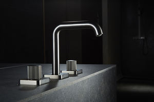 Diffuso Nobile Stile Industriale CUPC Certificato Nero 3 Hole <span class=keywords><strong>Bagno</strong></span> Bacino Rubinetti - Product Image 2