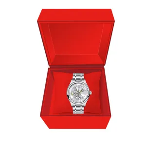 2023 uomini di alta qualità di lusso in acciaio raffinato orologio Design personalizzato Fashion Business luminoso per gli uomini
