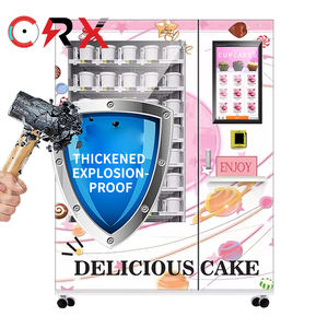 เครื่องจำหน่ายสายพานลำเลียงคัพเค้กอาหารเพื่อสุขภาพสลัดผลไม้ผักไข่คอมโบลิฟต์มีหน้าจอสัมผัส - Product Image 6