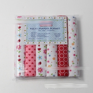 Manta de algodón cómoda para recién nacido, manta para exteriores para niña, estampado de dibujos animados, sábanas de alta calidad para bebé, juego de 6 uds. - Product Image 5