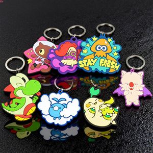 QQ Custom <b>Personalized</b> Promotional Anime Letter Cute 3d Logo Designer Rubber Silicon Pvc <b>Keychain</b> - Product Image 5