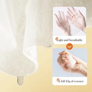 Vente en gros bon marché masque sérum pour le visage hydratant hydratant éclaircissant anti-âge masque facial à la vitamine C à l'acide hyaluronique niacinamide - Product Image 5