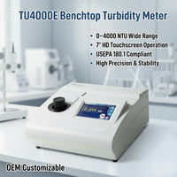 Analyseur de turbidité de laboratoire TU4000E 0,000-4000 NTU Conforme GLP Fonction de stockage et de réinitialisation des données Répétabilité ≤0,5%
