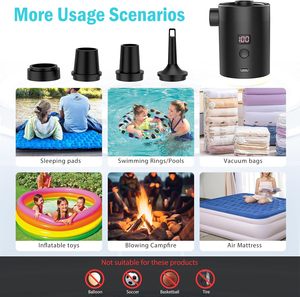 Bomba <span class=keywords><strong>de</strong></span> Aire Multifuncional para Camping y Viajes, 3600mAh, con <span class=keywords><strong>Bolsa</strong></span> <span class=keywords><strong>de</strong></span> Vacío, Mejor Vendedor en Europa, Fabricante, Mayorista, Profesional - Product Image 4