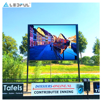 Paneles de Pantalla LED Programables para Publicidad Exterior, Resistentes al Agua, de Instalación Rápida, P6 P8 P10