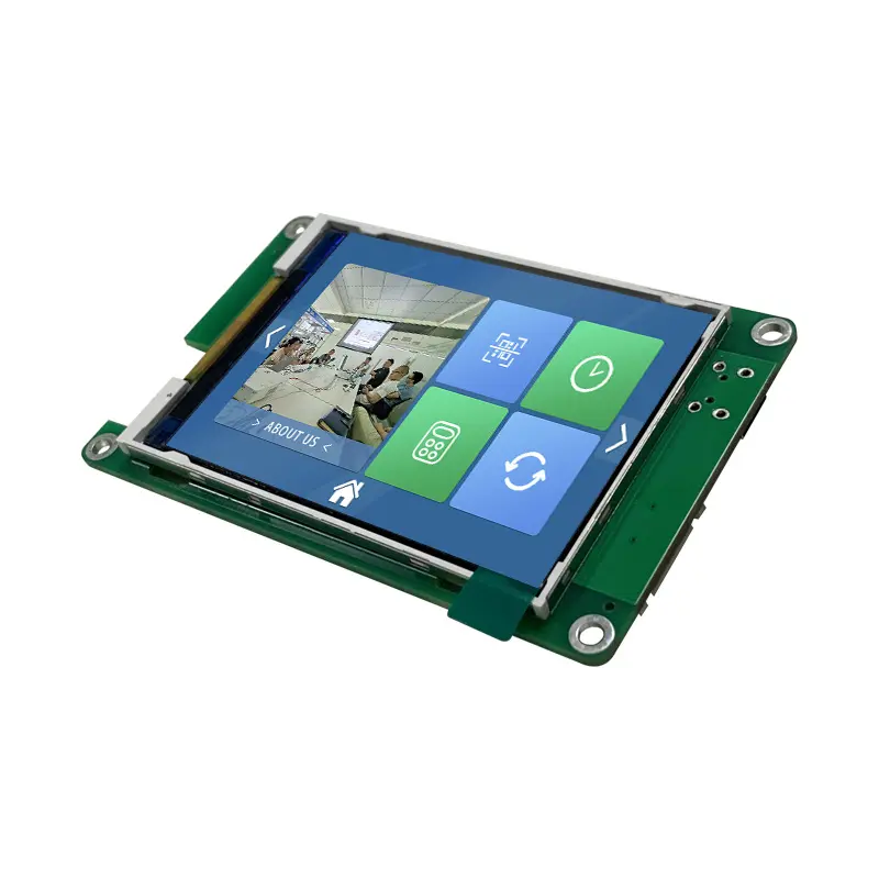 2.8 بوصة UART HMI TFT TN وحدة عرض إل سي دي مع اللمس PCB لوحة للقيادة RS232/TTL واجهة صناعة LCD عرض الشاشة