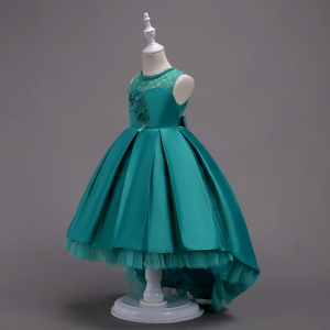 Style occidental fleur fille <span class=keywords><strong>robe</strong></span> de mariée 3-<span class=keywords><strong>D</strong></span> brodé petite princesse <span class=keywords><strong>robe</strong></span> de soirée formelle enfant <span class=keywords><strong>robe</strong></span> pour la performance - Product Image 5