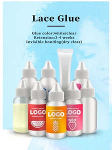 OEM Private Label clair <span class=keywords><strong>avant</strong></span> vendeur frontal dentelle ensemble de colle dissolvant perruque adhésif résistant à l'eau cheveux teinte <span class=keywords><strong>spray</strong></span> extensions perruques outil - Product Image 2