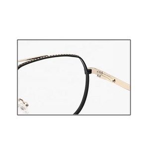 Yüksek klasik lüks erkek havacılık optik gözlük geniş kenar jant pencere desen dekorasyon asetat çerçeve ile 8381 - Product Image 3