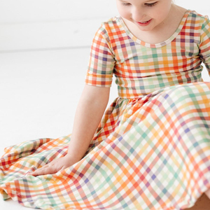 Abbigliamento Personalizzato per Bambini, Gonne Estive Boutique, Vestiti Casual per Bambine, Abbigliamento Casual in Cotone per Neonati, Vestito Zebrato - Product Image 4