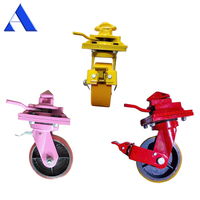 Kit de roulettes de frein 8 pouces, 4 pièces par kit, roue unique de frein universelle 3T 5T ISO, livraison gratuite