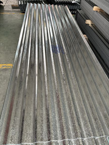 Lastra di copertura zincata rivestita di zinco in acciaio ondulato e zinco - Product Image 3