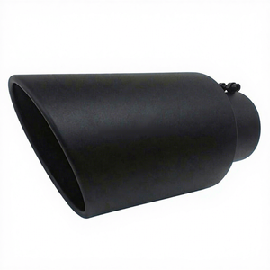 Doppelschichtiger schwarzer Auspuff-Endrohr für LKW - Product Image 4