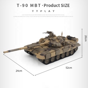 3938-1 HengLong 7.0 Ver. BB+IR Battle 2.4Ghz RC <span class=keywords><strong>Tank</strong></span> Russia <span class=keywords><strong>T90</strong></span> Main Battle <span class=keywords><strong>Tank</strong></span> Model RC Toys <span class=keywords><strong>Tank</strong></span> DIY Hobby Gifts MT - Product Image 6