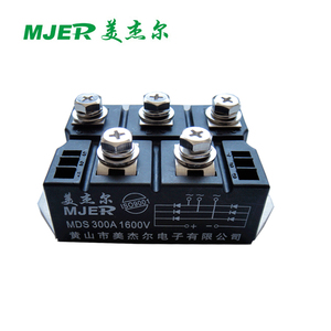 Diodo Rectificador de Alta Corriente MDS 300A 1600V <span class=keywords><strong>VUO</strong></span> Tipo Negro, Rectificador de Puente Trifásico - Product Image 3