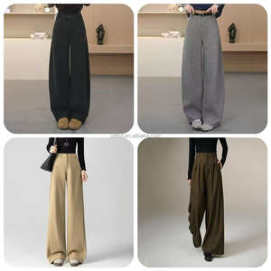 Venta Directa de Fábrica, Pantalones Casuales de Cintura Alta para Mujer, Primavera y Otoño 2026, Pantalones Elegantes de Oficina para Negocios - Product Image 2