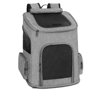 पालतू वाहक बैग, कुत्ते बैग वाहक के लिए छोटे कुत्तों बिल्लियों, सांस कुत्ते वाहक बैग बिल्ली बैग लंबी पैदल यात्रा के लिए यात्रा - Product Image 1