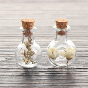 Vente en gros, prix d'usine, fait à la main de haute qualité, Mini verrerie de stockage domestique avec bouteille en verre alimentaire de cuisine - Product Image 1