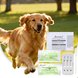 Kit de test rapide professionnel haute précision 3-en-1 pour le dépistage des maladies canines (CDV, CAV, CIV) à base d'or colloïdal - Product Image 1