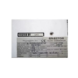 Moteur et driver BV91DRAO11823P : Alimentation électrique en stock - Product Image 3