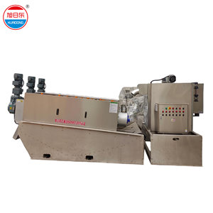 Sludge Screw Press Sludge Dehydrator <strong>Algae</strong> Sludge Dewatering Machine Manufacturer - Product Image 1