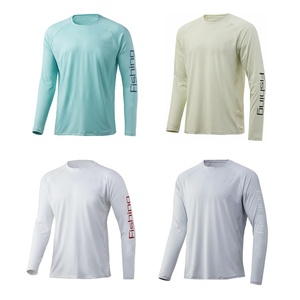 Camisa de Pesca Ventilada, Transpirable y de Secado Rápido, Personalizada OEM, de Poliéster - Product Image 2