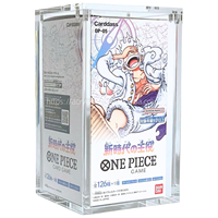 Boîte de protection personnalisée en acrylique résistant aux UV pour cartes One Piece Four Emperors Booster Box OP01-13 TCG japonais