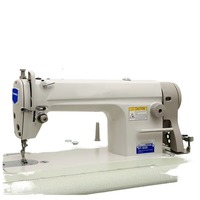 Machine à coudre industrielle électrique haute vitesse, nouveau modèle, pour matériaux épais et fins, point noué, plateforme plate