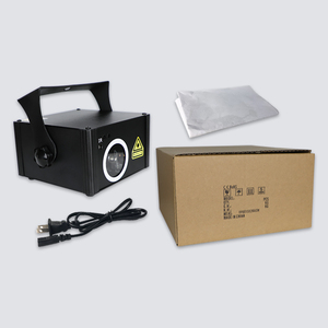 Lámpara láser Patrón de texto personalizable SD Full Dolor Dolphin 3D KTV Stage Performance Night Club Luz láser - Product Image 5